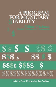 Title: A Program for Monetary Stability, Author: Milton Friedman