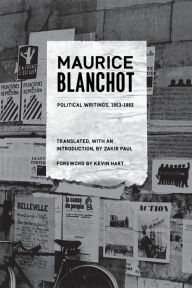 Title: Political Writings, 1953-1993, Author: Maurice Blanchot