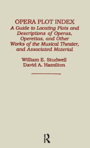 Title: Opera Plot Index, Author: David Hamilton