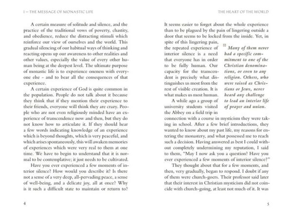 The Heart of the World An Introduction to Contemplative Christianity