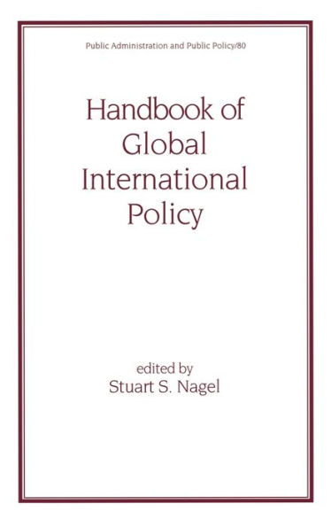 Handbook of Global International Policy / Edition 1