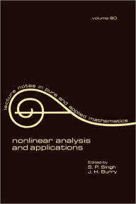 Title: nonlinear analysis and applications / Edition 1, Author: S.P. Singh