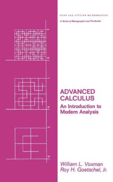 Advanced Calculus: An Introduction to Modern Analysis / Edition 1