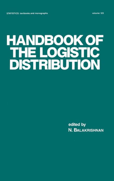 Handbook of the Logistic Distribution / Edition 1