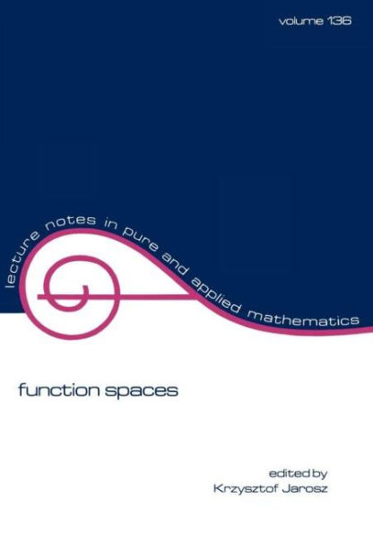 Function Spaces / Edition 1