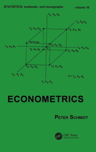 Title: Econometrics STATISTICS: textbooks and monographs, Author: Schmidt