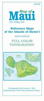 Map of Maui: The Valley Isle