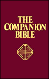 Title: The Companion Bible, Author: E. W. Bullinger