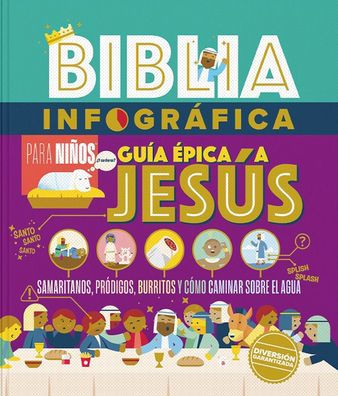 Biblia infográfica Guía épica a Jesús (Bible infographics for Kids, Epic Guide to Jesus)