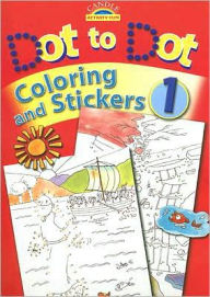 Title: Dot to Dot Coloring and Stickers, Author: Lion Hudson