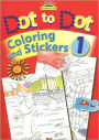 Dot to Dot Coloring and Stickers