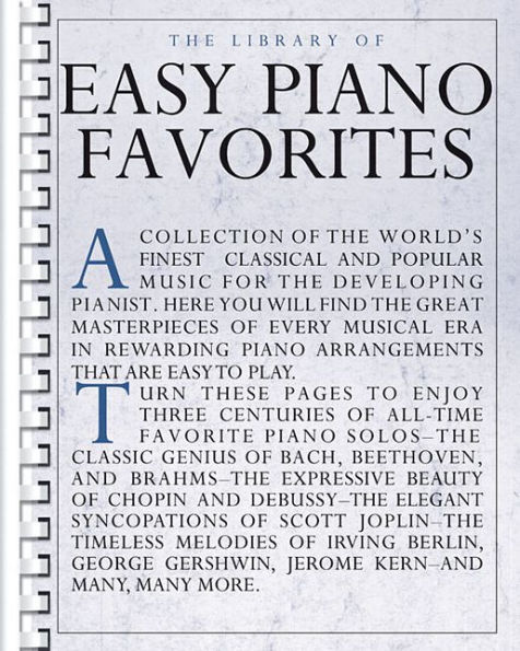 The Library of Easy Piano Favorites