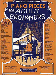 Title: Piano Pieces for the Adult Beginner, Author: Hal Leonard Corp.