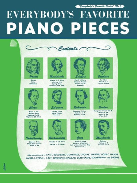 Everybody's Favorite Piano Pieces: Piano Solo