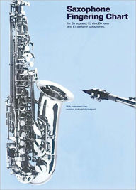 Title: Saxophone Fingering Chart, Author: Hal Leonard Corp.