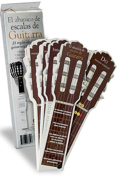 El abanico de escalas de Guitarra
