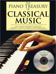 Title: The Piano Treasury of Classical Music Book/Online Audio, Author: Hal Leonard Corp.