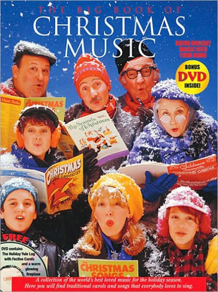 Big Book Of Christmas Music with Yule Log DVD