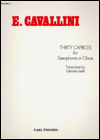 Title: Thirty Caprices for Sax/Oboe Vol. 2, Author: E. Cavallini