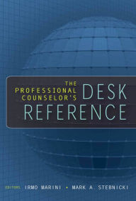 Title: The Professional Counselor's Desk Reference, Author: Mark A. Stebnicki PhD