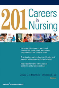 Title: 201 Careers in Nursing, Author: Joyce J. Fitzpatrick PhD