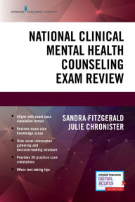 Read books online for free no download National Clinical Mental Health Counseling Exam Review 9780826189943 by Sandra Fitzgerald PhD, Julie Chronister PhD, CRC (English Edition)