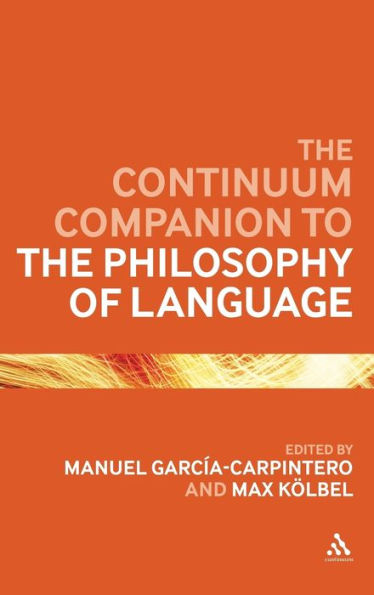 the Continuum Companion to Philosophy of Language