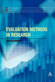 Title: Evaluation Methods in Research, Author: Judith Bennett