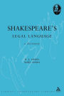 Shakespeare's Legal Language: A Dictionary