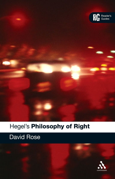 Hegel's 'Philosophy of Right': A Reader's Guide