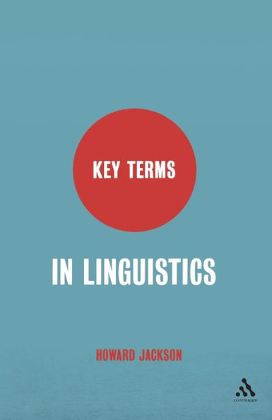 Key Terms Linguistics