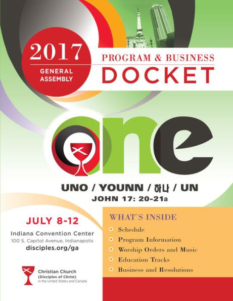 The 2017 General Assembly Program & Business Docket