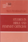 Studies in Bible and Feminist Criticism