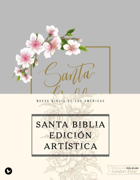 NBLA, Santa Biblia, Edición Artística, Tapa dura/tela, Arte con bordes dorados, Palabras de Jesús en Rojo, Comfort Print