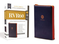 Title: RVR60, Santa Biblia, Letra Supergigante, Leathersoft, Azul, con Cierre, Comfort Print, Author: RVR 1960- Reina Valera 1960