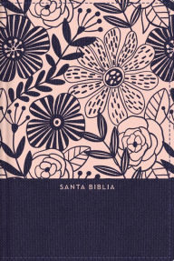 Book downloads for free pdf RVR60 Santa Biblia, Letra Grande, Tamano Compacto, Tapa Dura/Tela, Azul Floral, Edicion Letra Roja con Indice by RVR 1960- Reina Valera 1960 9780829770261