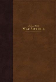 Title: NBLA, Biblia de Estudio MacArthur, Leathersoft, Café, Interior a dos colores, Comfort Print, Author: NBLA-Nueva Biblia de Las Américas
