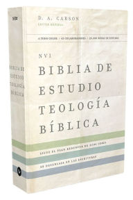 Title: NVI, Biblia de Estudio Teología Bíblica, Interior a cuatro colores, Tapa dura: Sigue el plan redentor de Dios como se desenlaza en las Escrituras, Author: Vida