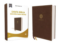 Title: RVR60, Santa Biblia, Edición para Notas, Leathersoft, Café, Palabras de Jesús en Rojo, Comfort Print, Author: Vida