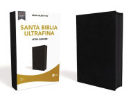 Title: RVR60, Santa Biblia, Ultrafina, Letra Grande, Piel Fabricada, Negro, con Cierre, Palabras de Jesus en Rojo, Comfort Print, Author: Vida