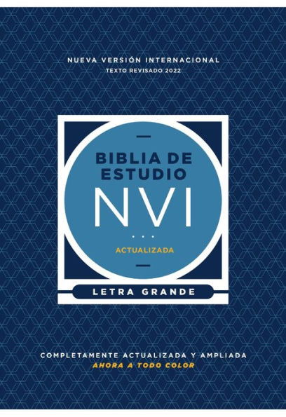NVI, Biblia de Estudio, Texto revisado 2022, ebook