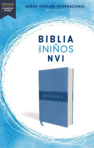 Title: NVI, Biblia para Niños Revisión 2022, Leathersoft, Azul Celeste, Comfort Print, Author: Nueva Versión Internacional