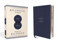 Title: NIV/NVI 2022 Bilingual Bible, Leathersoft, Navy / NIV/NVI 2022 Biblia Bilingüe, Leathersoft, Azul añil, Author: Nueva Versión Internacional