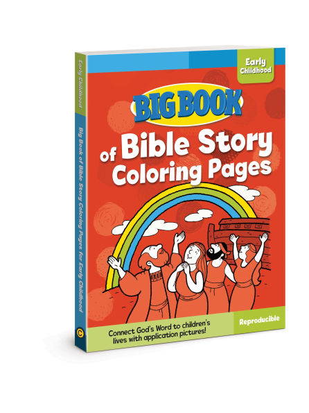 Big Book of Bible Story Coloring Pages for Early Childhood