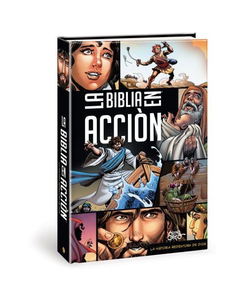 La Biblia en acción: The Action Bible Spanish Edition