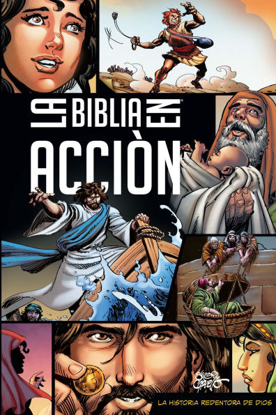 La Biblia en acción: The Action Bible Spanish Edition