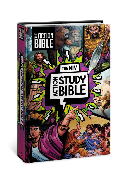 The NIV Action Study Bible, Hardcover, Full Color