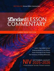 Title: NIV Standard Lesson Commentary Large Print Edition 2025-2026, Author: Standard Publishing