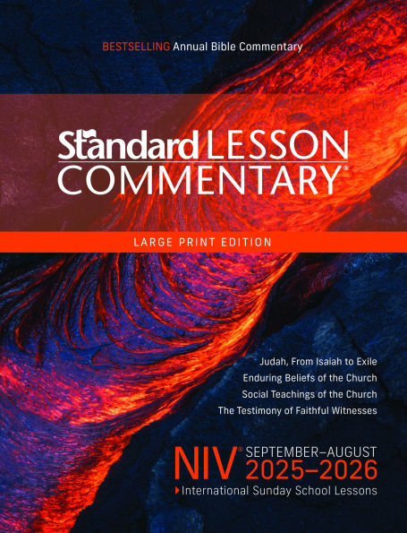 NIV Standard Lesson Commentary Large Print Edition 2025-2026