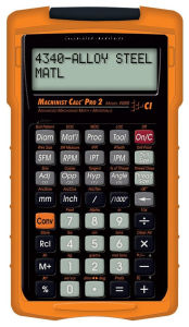 Title: Machinist Calc Pro 2 Calculator, Author: Calculated Industries
